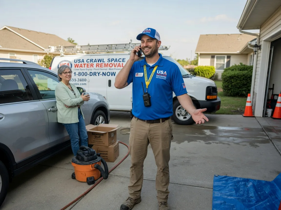 Crawl Space Water Removal Ohlman, IL FAQs